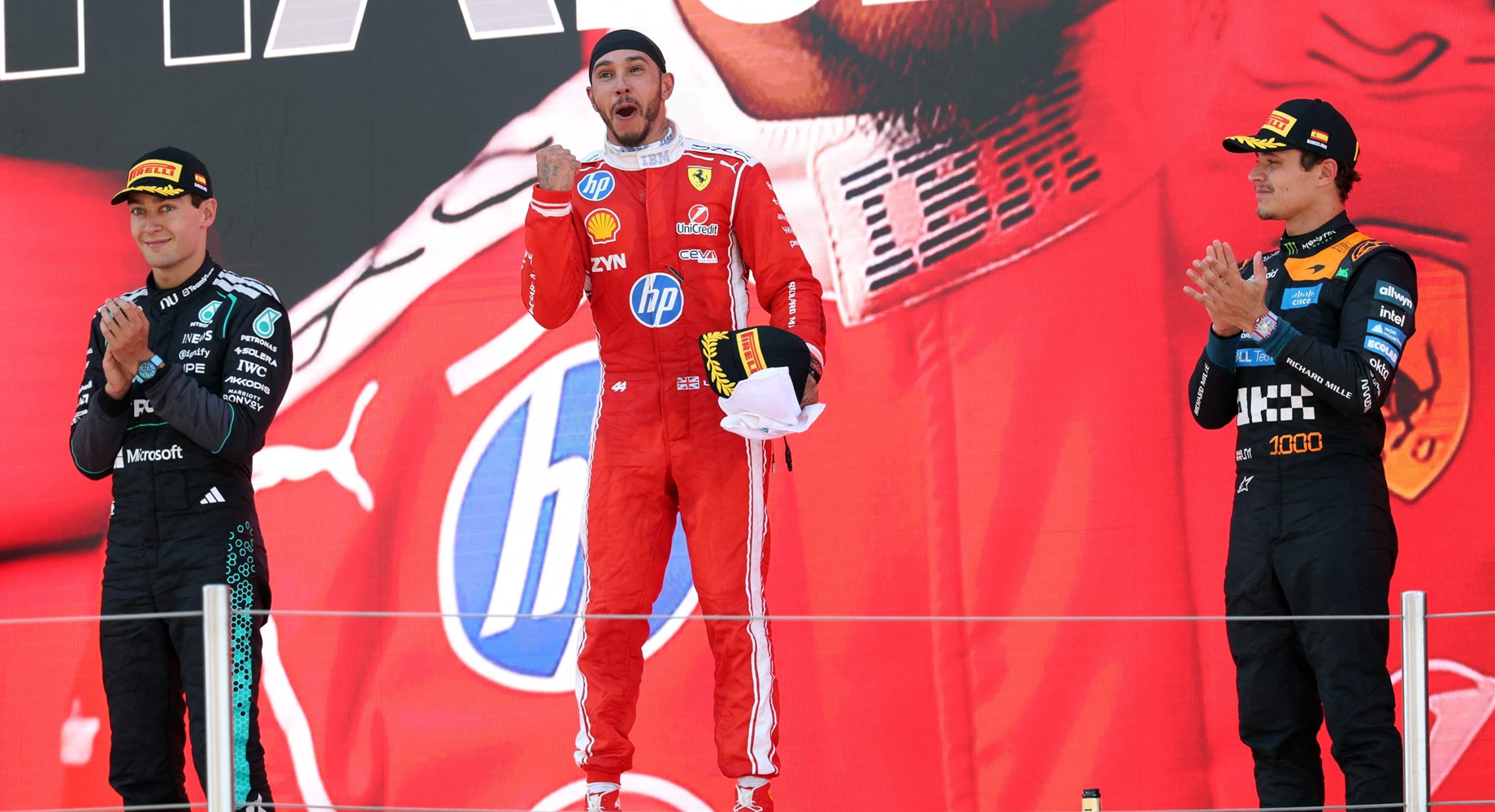 Ferrari i Hamilton nakon godinu dana čekanja stigli do prve zajedničke pobjede