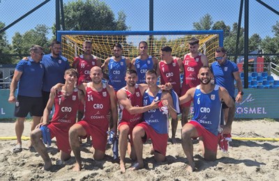 Hrvatski rukometaši osvojili Jarun, rukometašice stigle do bronce