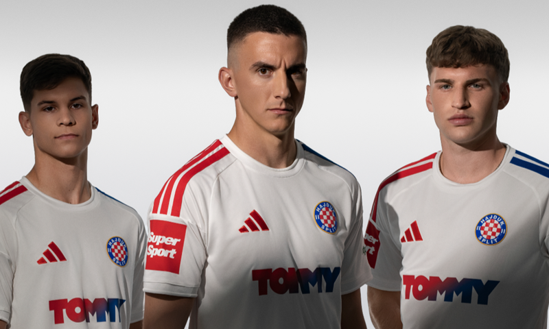 Hajduk predstavio novi domaći dres: Zadržan je prepoznatljiv izgled