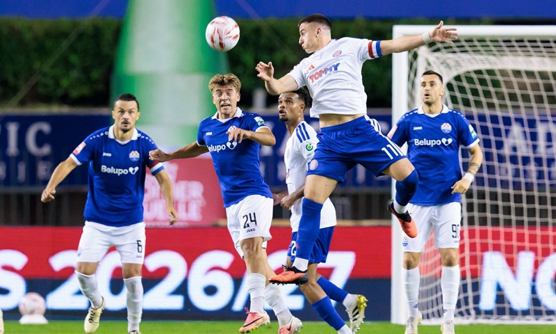 Hajduk piše bodove, igru zaboravlja, Slaven Belupo se budi pod Čabrajom